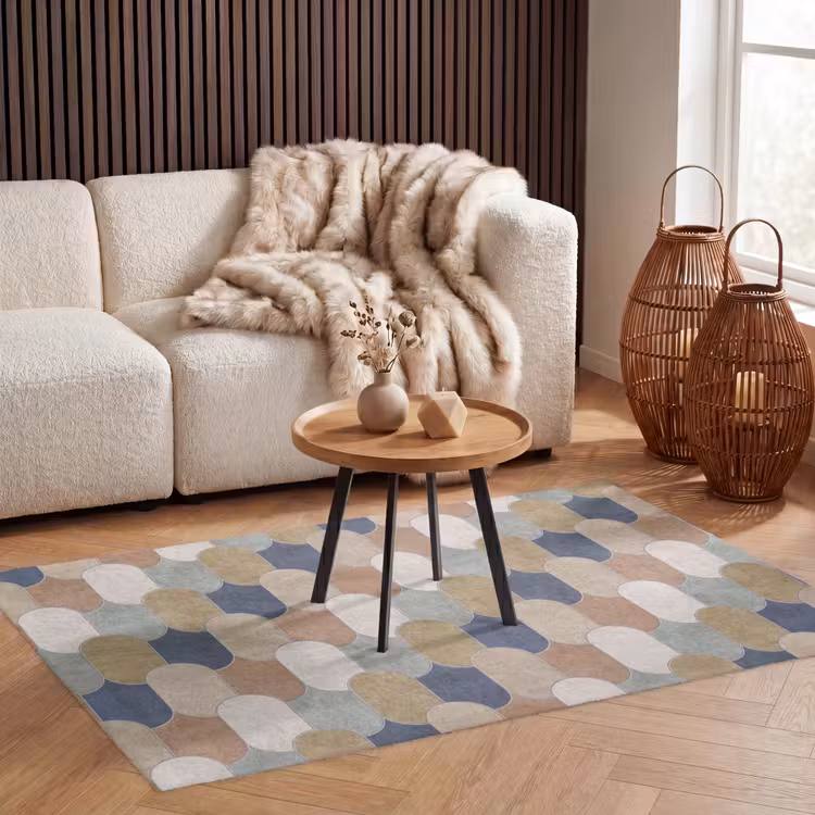 Harmonie - Patroon - Kleurrijk Vloerkleed Rechthoek klein 1091 -atmosphere_sfeer2_global