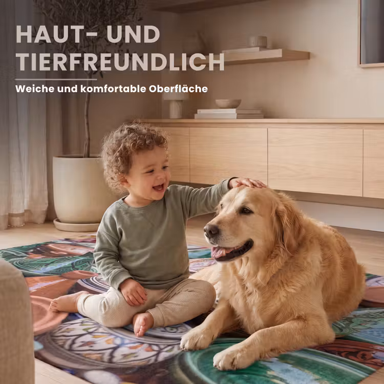 Teppich - Keramik – Bunt – Muster - Aardewerk - Kleurrijk - Patroon Vloerkleed Rechthoek klein