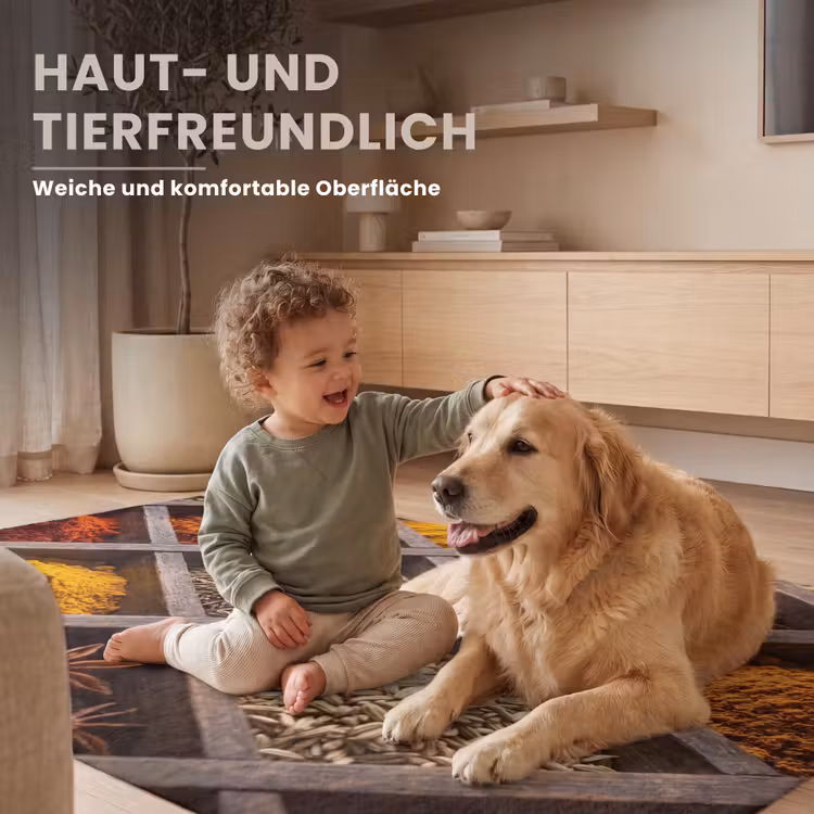 Teppich - Kräuter – Holz – Essen - Kruiden - Houten - Eten Vloerkleed Rechthoek klein
