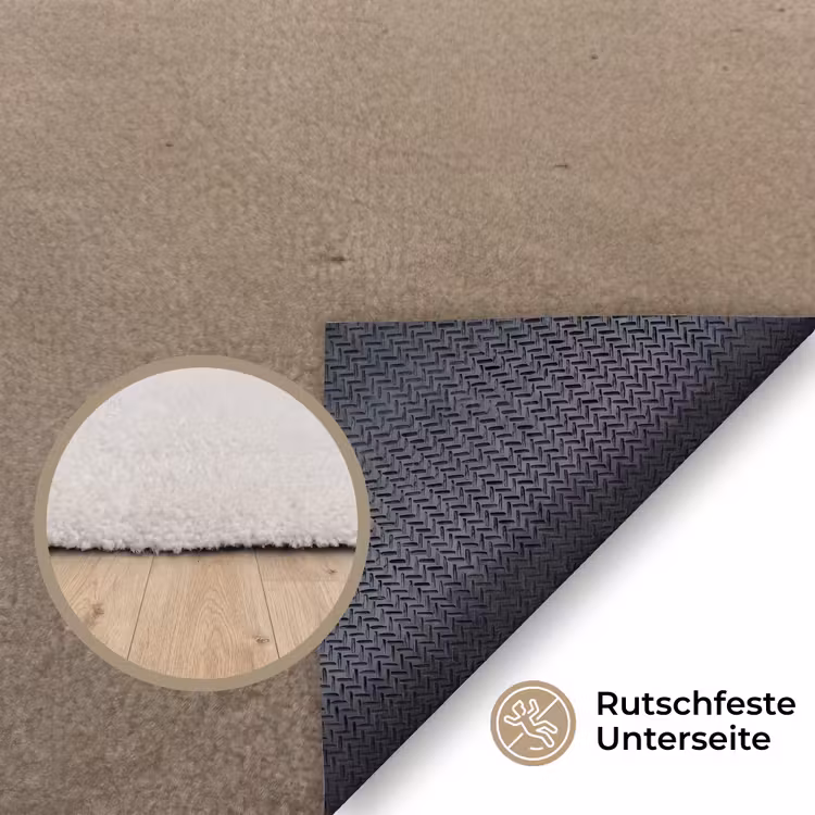 Kustlijn - Strand - Oceaan Vloerkleed Rechthoek klein -uniquesellingpoint_antislip_DE_DE