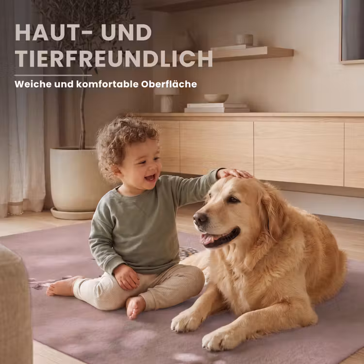 Lavendel - Vlinder - Paars Vloerkleed Rechthoek klein -uniquesellingpoint_zacht_DE