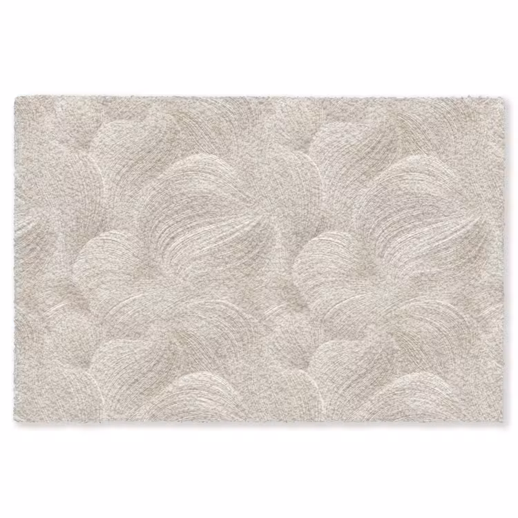 Lijnen - Waaier - Beige Vloerkleed Rechthoek klein 1091 -3d