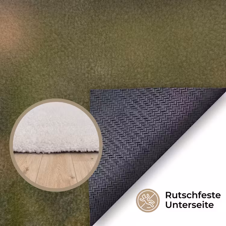Paardenbloem - Zonsondergang - Veld Vloerkleed Rechthoek klein -uniquesellingpoint_antislip_DE_DE