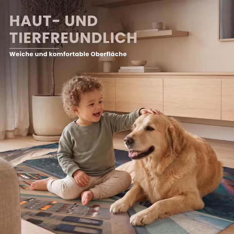 Teppich - Mann – Kontrollraum – Strand - Man - Controlekamer - Strand Vloerkleed Rechthoek klein