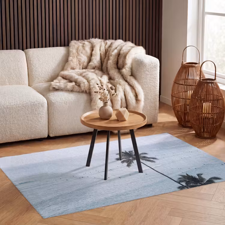Oceaan - Palmbomen - Surfers Vloerkleed Rechthoek klein -atmosphere_sfeer2_global