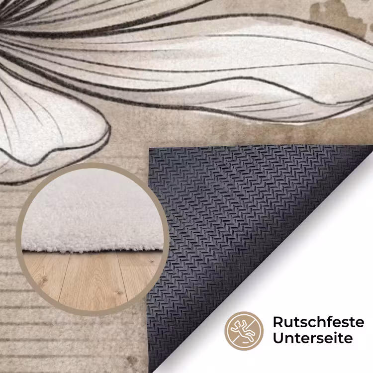 Modern - Design - Wit Vloerkleed Rechthoek klein -uniquesellingpoint_antislip_DE_DE
