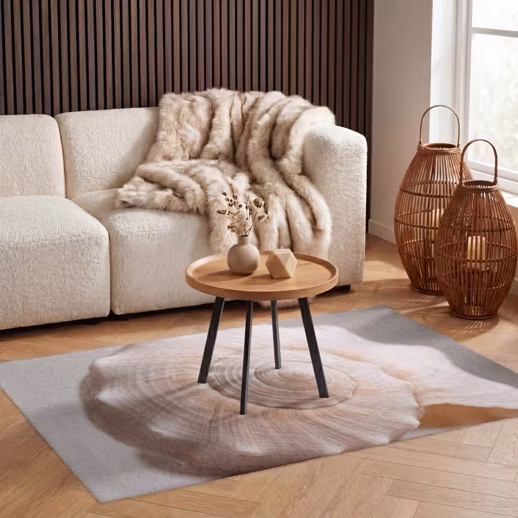 Schelp - Detail - Beige Vloerkleed Rechthoek klein -atmosphere_sfeer2_global