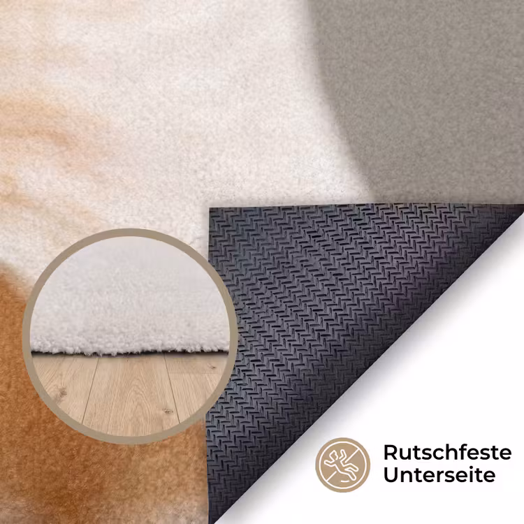 Schelp - Detail - Beige Vloerkleed Rechthoek klein -uniquesellingpoint_antislip_DE_DE