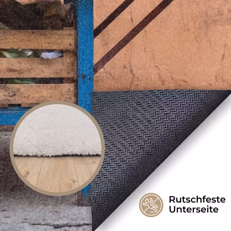 Teppich - Obst – Kar – Straße - Fruit - Kar - Straat Vloerkleed Rechthoek klein