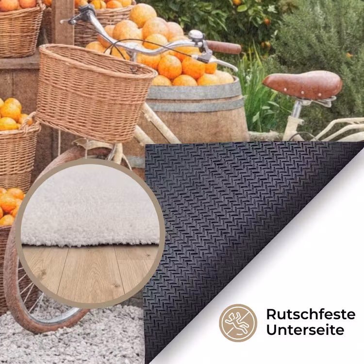 Teppich - Obst – Markt – Ländlich - Fruit - Markt - Landelijk Vloerkleed Rechthoek klein
