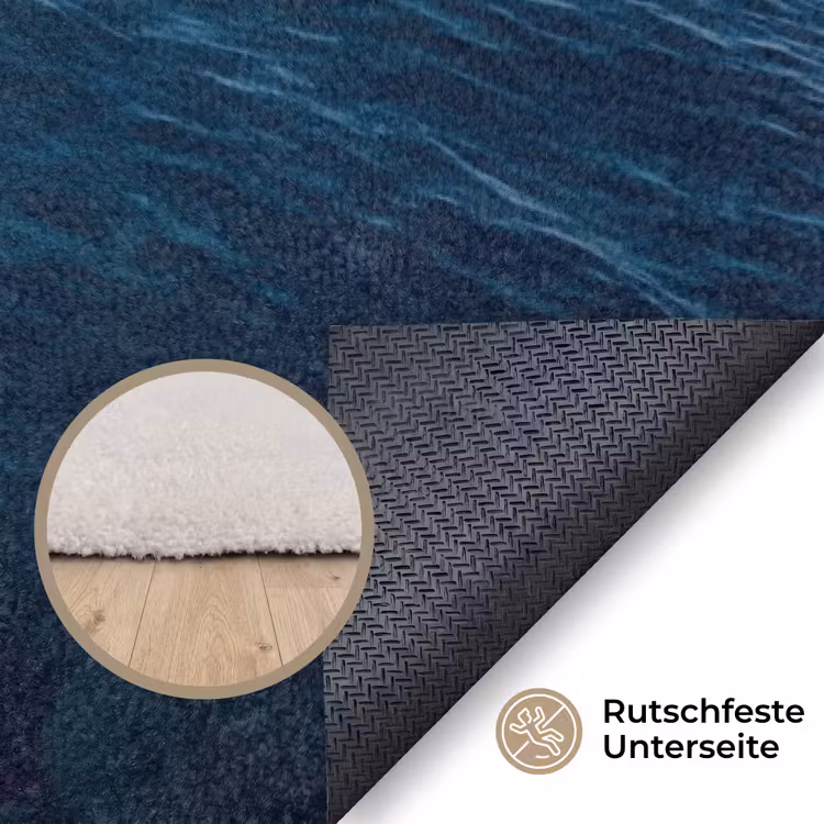 Oceaan - Zwemband - Horizon Vloerkleed Rechthoek klein -uniquesellingpoint_antislip_DE_DE