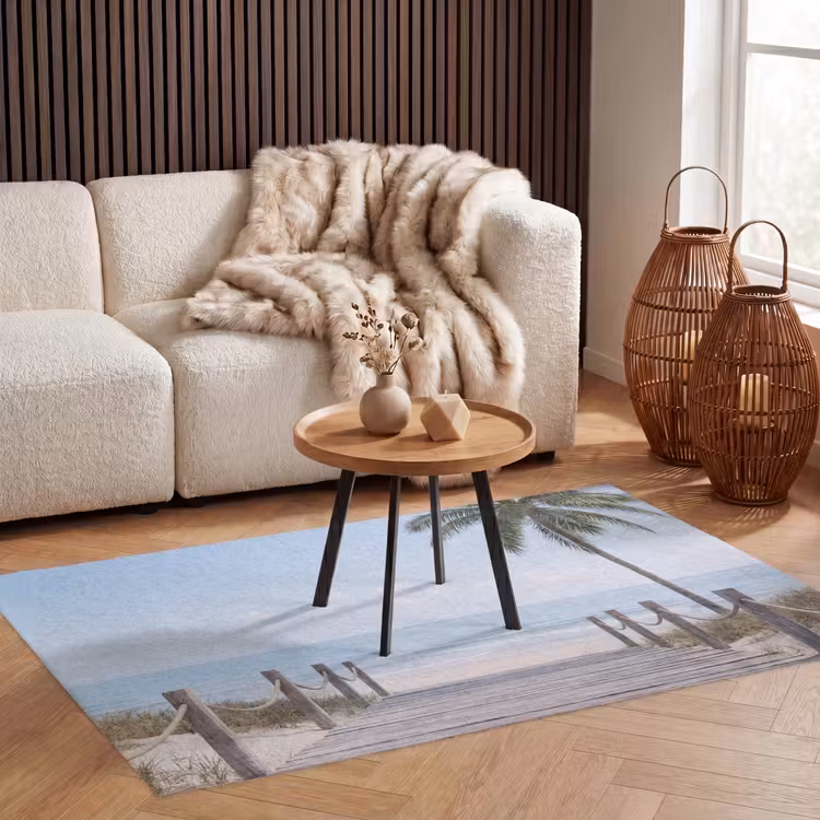 Palmbomen - Pad - Horizon Vloerkleed Rechthoek klein -atmosphere_sfeer2_global
