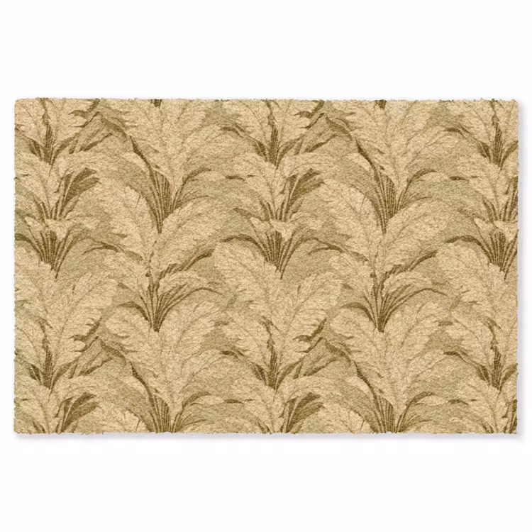 Palmbladeren - Klassiek - Groen Vloerkleed Rechthoek klein 1091 -3d
