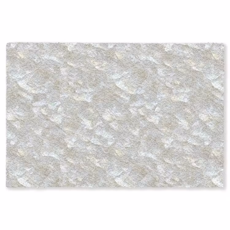 Parelmoerglans - Wit - Schelp Vloerkleed Rechthoek klein 1091 -3d
