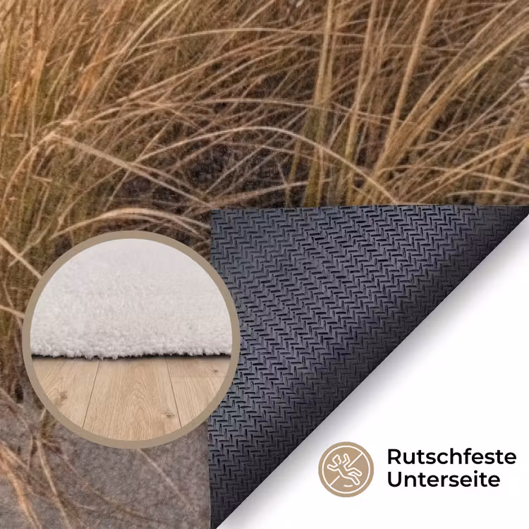 Pier - Zonsondergang - Strand Vloerkleed Rechthoek klein -uniquesellingpoint_antislip_DE_DE