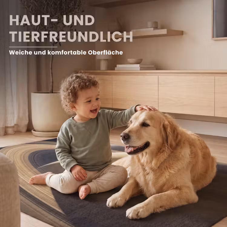 Teppich - Planet – Ringe – Weltraum - Planeet - Ringen - Ruimte Vloerkleed Rechthoek klein