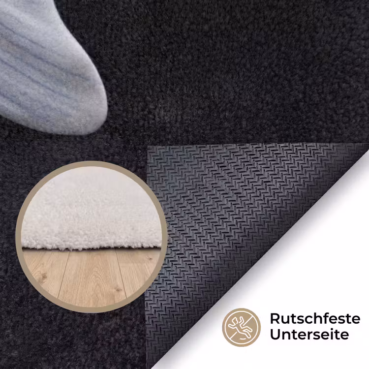 Porselein - Goudvis - Delfts - Blauw Vloerkleed Rechthoek klein -uniquesellingpoint_antislip_DE_DE