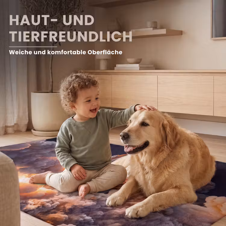 Teppich - Raumfahrzeug – Start – Sterne - Ruimtevaartuig - Lancering - Sterren Vloerkleed Rechthoek klein