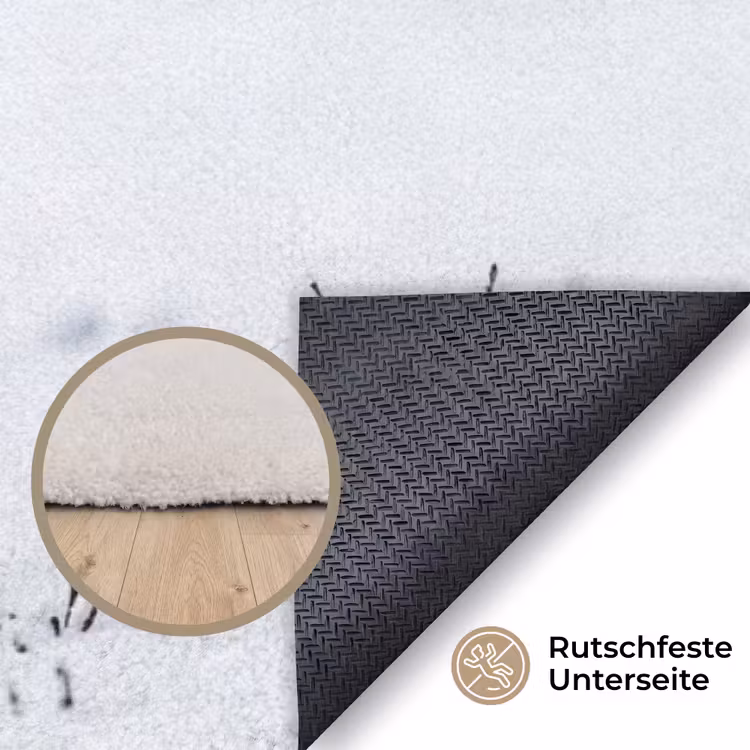Rendier - Gewei - Toendra - Sneeuw - Wild Vloerkleed Rechthoek klein -uniquesellingpoint_antislip_DE_DE