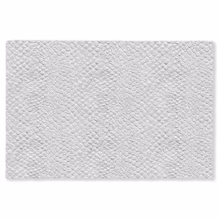 Slang - Patroon - Wit Vloerkleed Rechthoek klein 1091 -3d