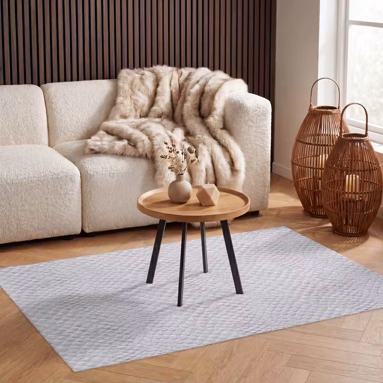 Slang - Patroon - Wit Vloerkleed Rechthoek klein 1091 -atmosphere_sfeer2_global