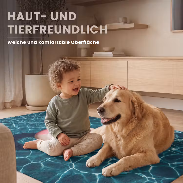 Drijvend - Zwemband - Water Vloerkleed Rechthoek klein -uniquesellingpoint_zacht_DE