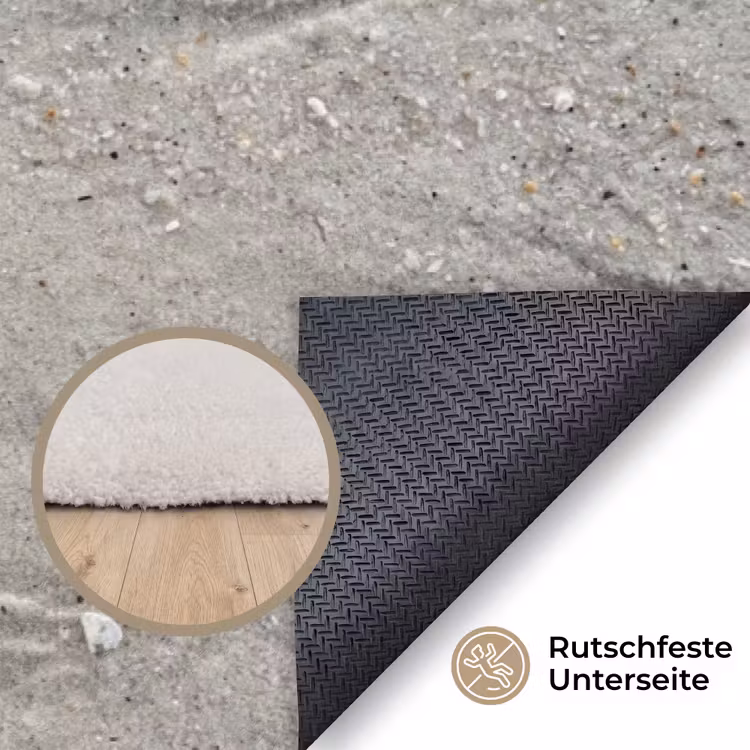 Zeester - Strand - Zee Vloerkleed Rechthoek klein -uniquesellingpoint_antislip_DE_DE