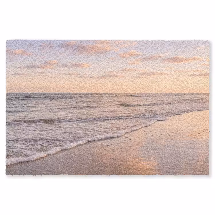 Strand - Branding - Wolken Vloerkleed Rechthoek klein -3d