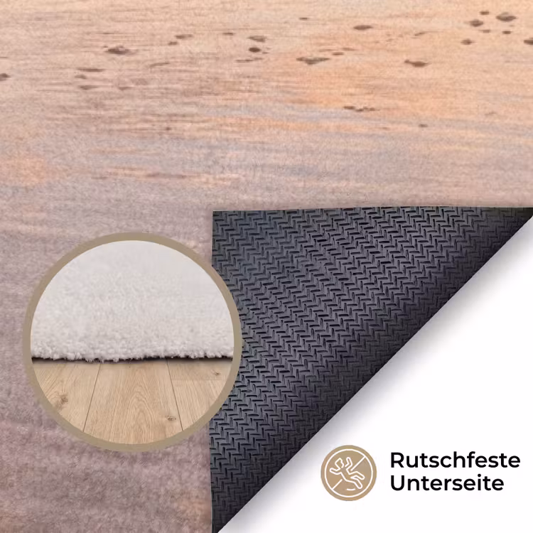 Strand - Branding - Wolken Vloerkleed Rechthoek klein -uniquesellingpoint_antislip_DE_DE