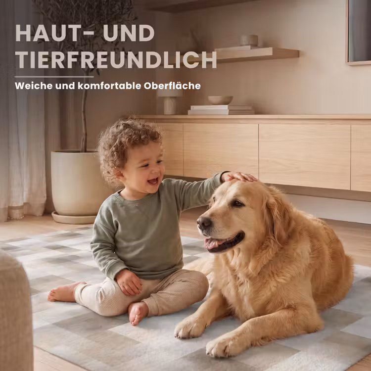 Textuur - Linnen - Beige Vloerkleed Rechthoek klein 1091 -uniquesellingpoint_USP_zachtDE_DE