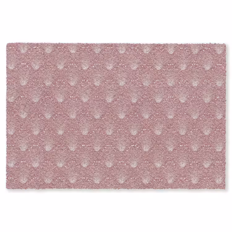 Trendy - Patroon - Roze Vloerkleed Rechthoek klein 1091 -3d
