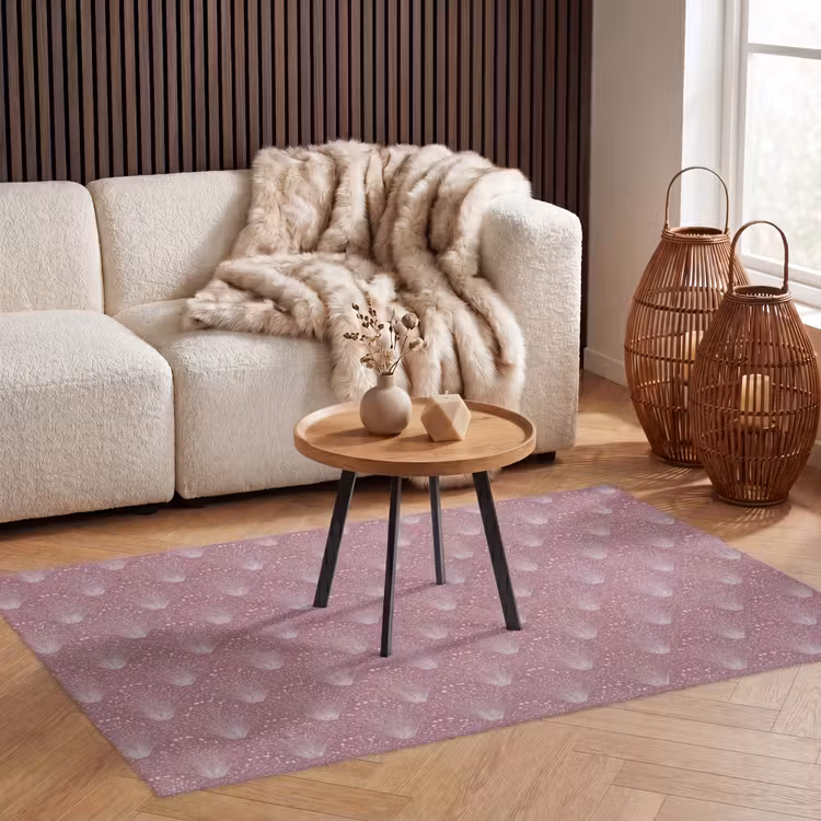 Trendy - Patroon - Roze Vloerkleed Rechthoek klein 1091 -atmosphere_sfeer2_global