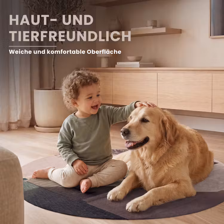 Teppich - Tür – Holz – Architektur – Grün – Rustikal - Deur - Hout - Architectuur - Groen - Rustiek Vloerkleed Rond klein
