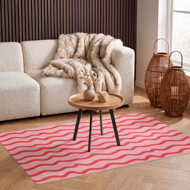 Speels - Patroon - Rood Vloerkleed Rechthoek klein 1091 -atmosphere_sfeer2_global
