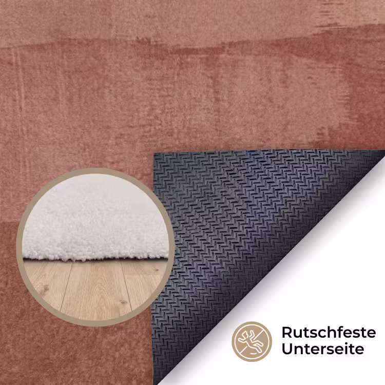 Vogels - Snavel - Abstract Vloerkleed Rechthoek klein -uniquesellingpoint_antislip_DE_DE