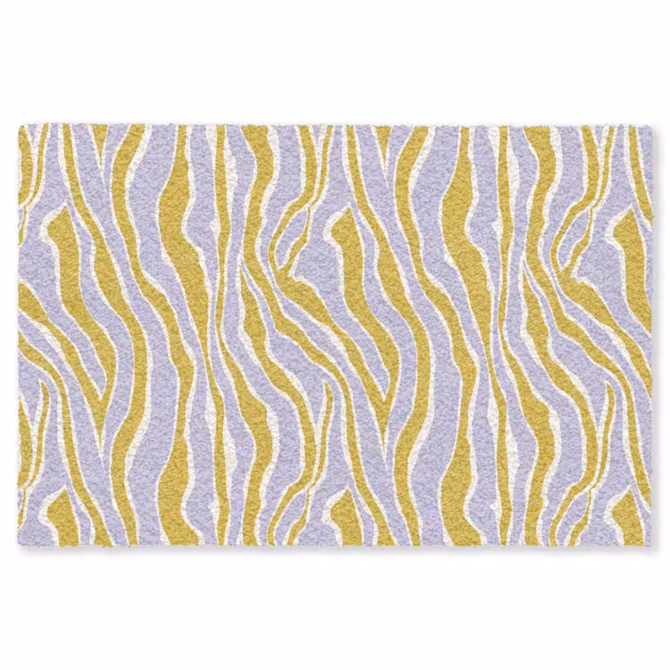 Zebra - Modern - Meerkleurig Vloerkleed Rechthoek klein 1091 -3d