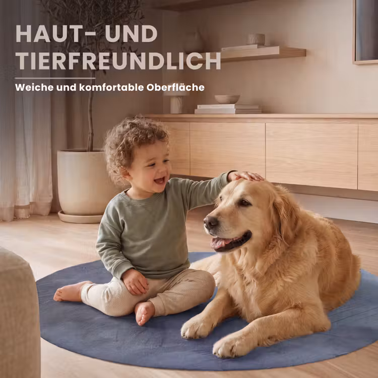 Teppich - Zusammenfassung – Pinselstriche – Modern – Kunst – Grau - Abstract - Kwaststreken - Modern - Kunst - Grijs Vloerkleed Rond klein