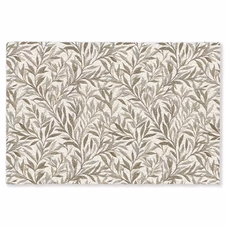 Takken - Botanisch - Taupe Vloerkleed Rechthoek klein 1091 -3d