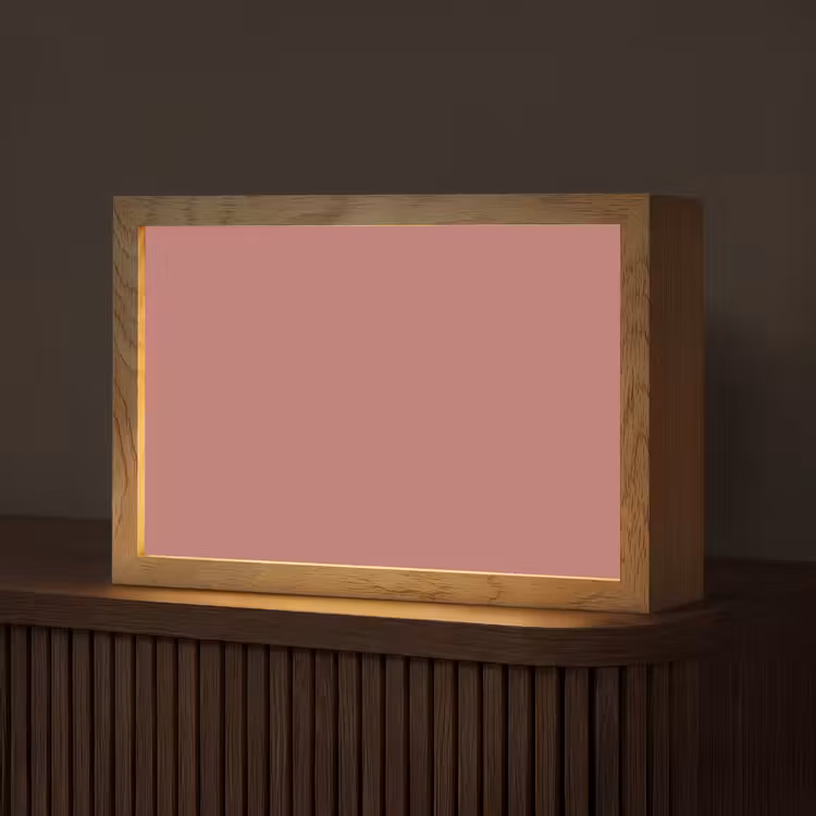 Ancient - Rose - Roze Light Box met kabel (Tafellamp) klein 924 -z3d_website