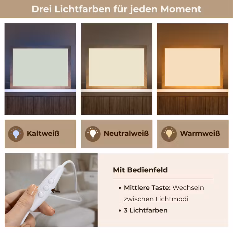 Arctic - Daisy - Nude Light Box met kabel (Tafellamp) klein 924 -USP_lichtkleurDE