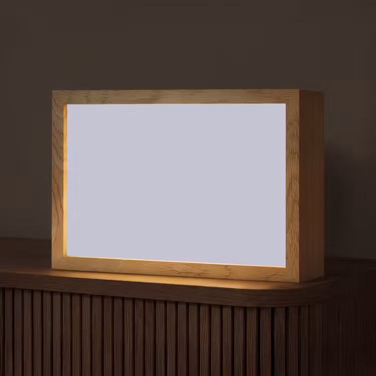 Chalky - Lavender - Paars Light Box met kabel (Tafellamp) klein 924 -z3d_website