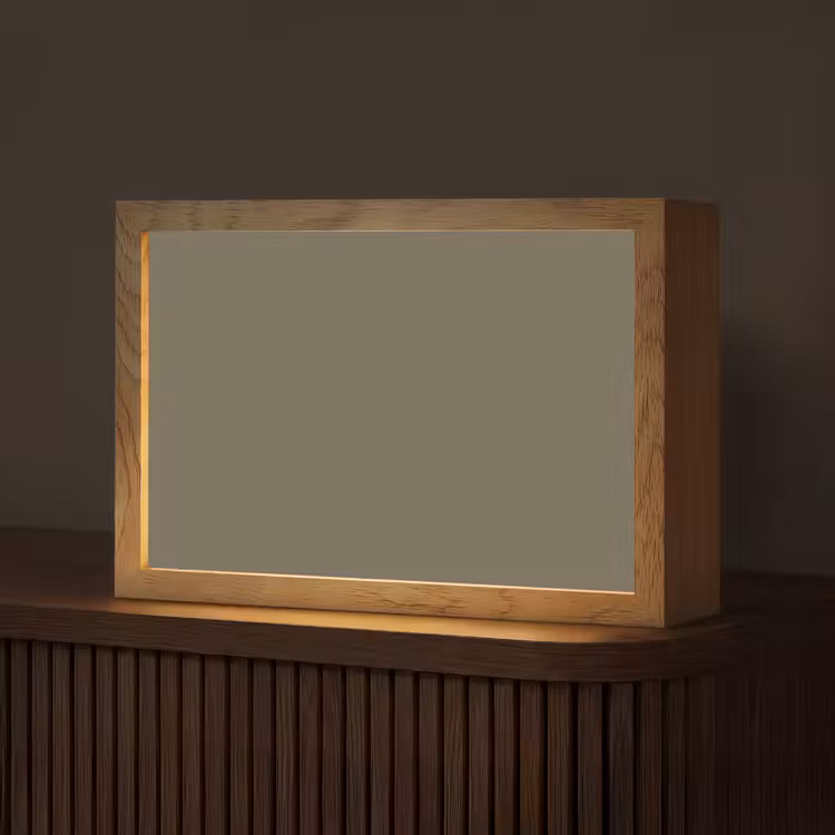 Deep - Khaki - Groen Light Box met kabel (Tafellamp) klein 924 -z3d_website