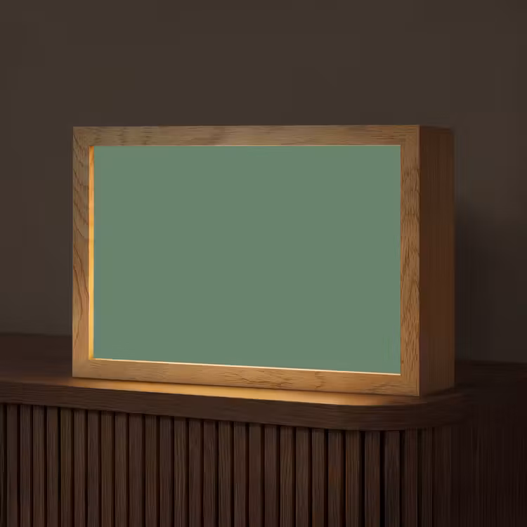Deep - Sagewood - Groen Light Box met kabel (Tafellamp) klein 924 -z3d_website