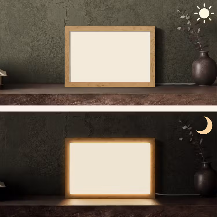 Drop - Delay - Nude Light Box met kabel (Tafellamp) klein 924 -sfeer3