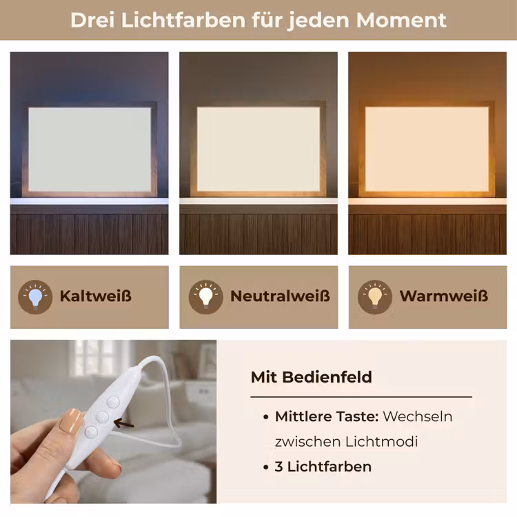 Drop - Delay - Nude Light Box met kabel (Tafellamp) klein 924 -USP_lichtkleurDE
