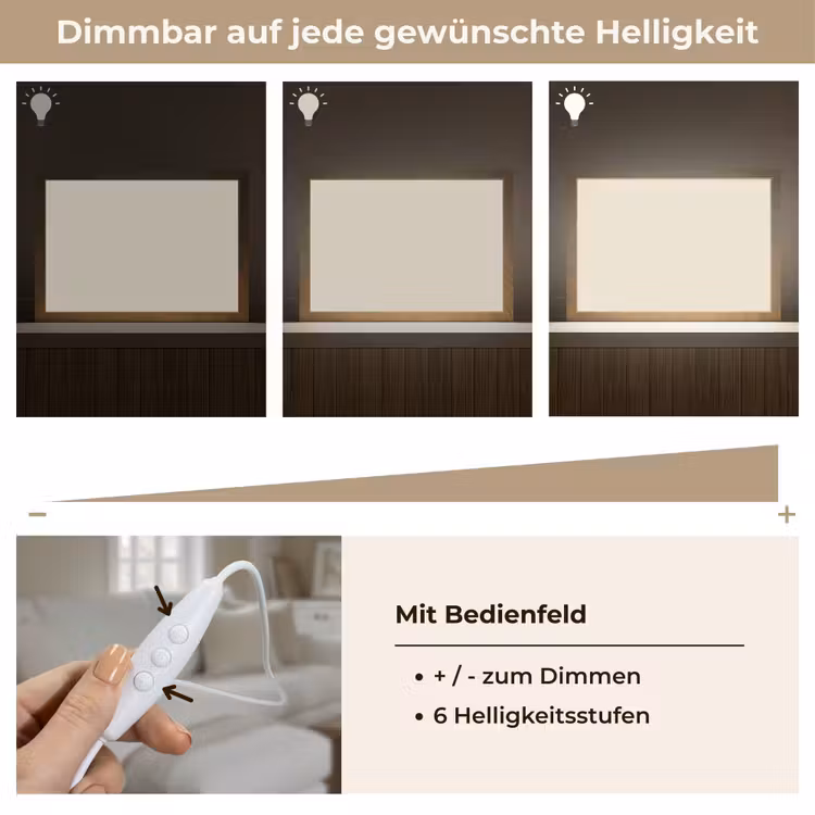 Drop - Delay - Nude Light Box met kabel (Tafellamp) klein 924 -USP_dimbaarDE