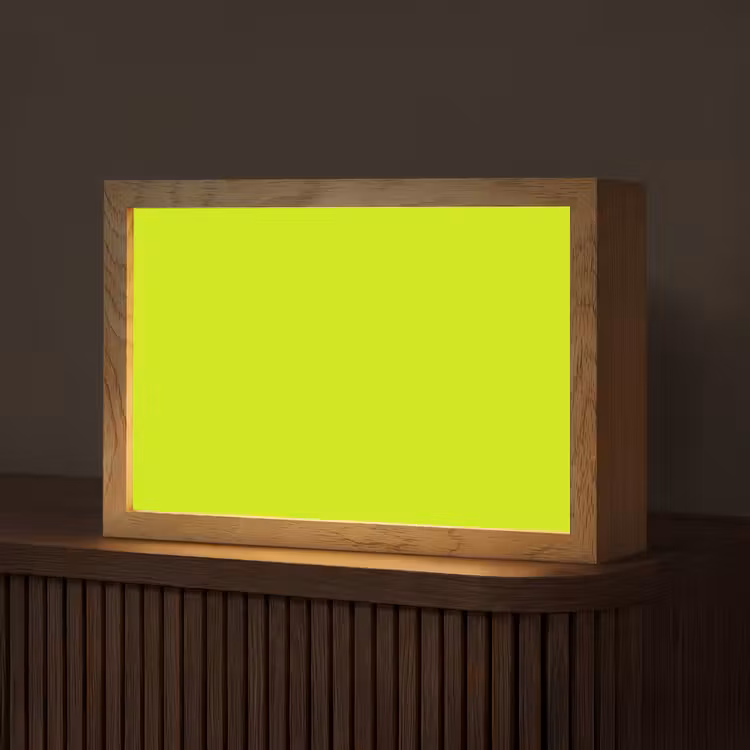 Electric - Lemon - Geel Light Box met kabel (Tafellamp) klein 924 -z3d_website