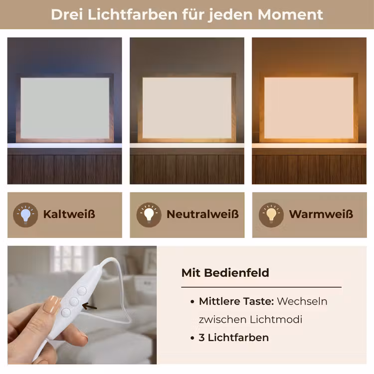 Fresh - Linen - Nude Light Box met kabel (Tafellamp) klein 924 -USP_lichtkleurDE