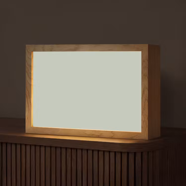 Frosted - Mint - Groen Light Box met kabel (Tafellamp) klein 924 -z3d_website