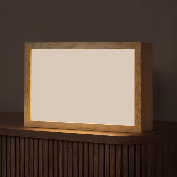 Baked - Biscuit - Nude Light Box met kabel (Tafellamp) klein 924 -z3d_website